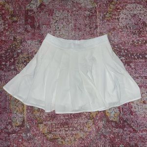White Outdoor Voices Tennis Skirt